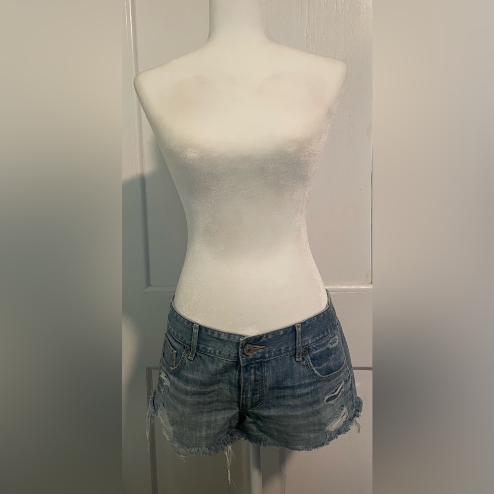 Vintage Abercrombie & Fitch Distressed Denim Shorts